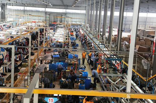 羊年新春第一道亮麗風景--新大洲電動車三大工廠全員出動支援生產